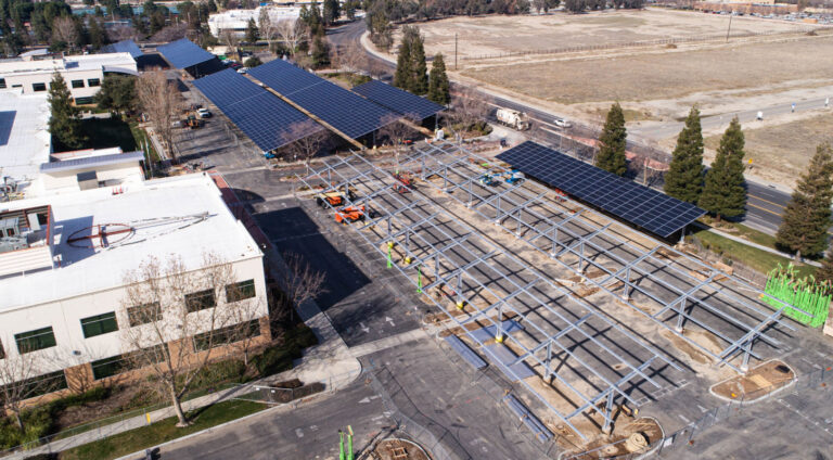 2MW Solar Carport System at Chevron’s Bakersfield